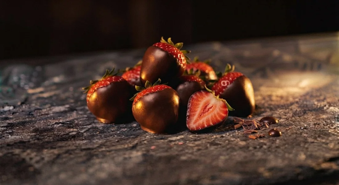 Fresas con chocolate MAWA