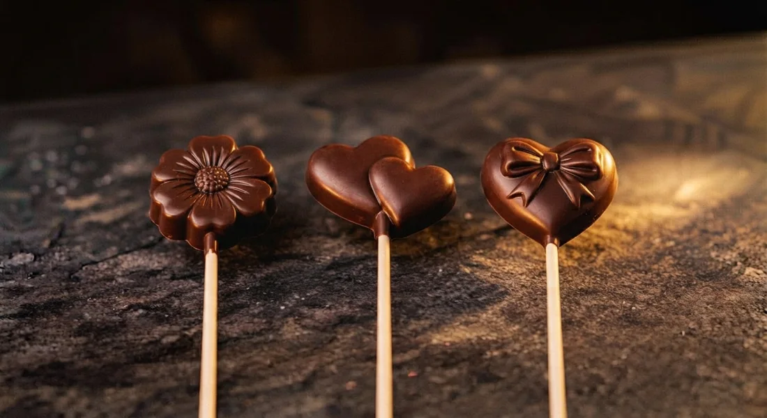 Paletas de chocolate moldeadas MAWA